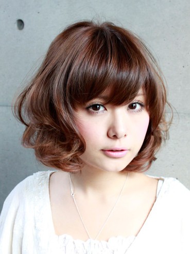 Short Hairstyles  2013 on 2013 Japanese Wavy Hairstyle Jpg