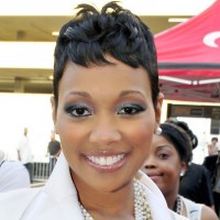 African American Short Black Wavy Hairstyle 2013