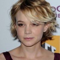 Cute Short Hairstyle with Side Bangs