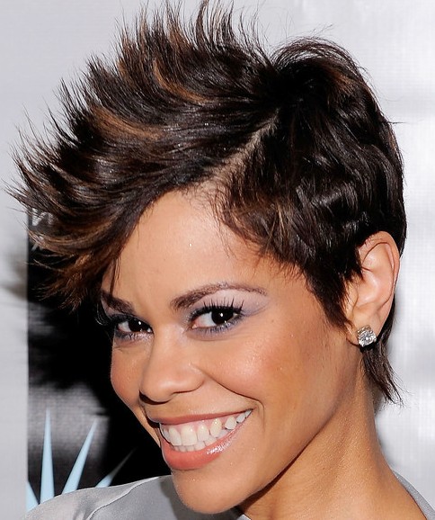 2013 Short Spiky Haircut for Women