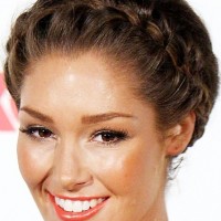 Trendy Braided Updo 2013
