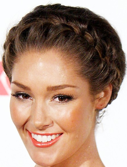 Trendy Braided Updo for long hair - Hairstyles Weekly