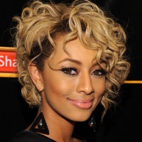Trendy Short Curly Hairstyle 2013
