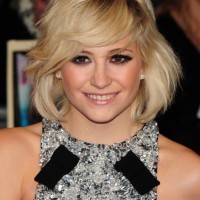 Adorable layered bob from Pixie Lott