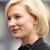 Cate Blanchett short bob hairstyle for women over 40s