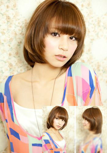 Cute Japanese bob hairstyles 2013