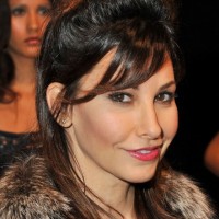 Gina Gershon Half Up Half Down Hairstyles for Winter