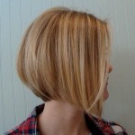Side View of Graduated Bob Cut - Short Hairstyle for Female
