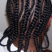 Mens Cornrows hairstyle for black men