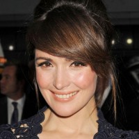 Rose Byrne Cute French Twist Updo Hairstyle