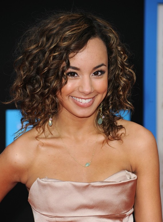 Medium Curly Hairstyles 2014