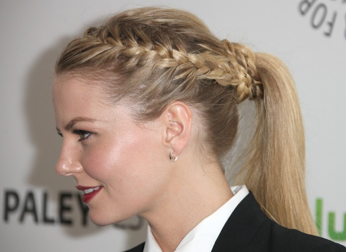 Stylish French Braid and Ponytail - Most Popular Braided Hairstyles ...
