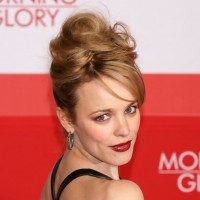 Voluminous French Twist Updo Hairstyle for Mature Women