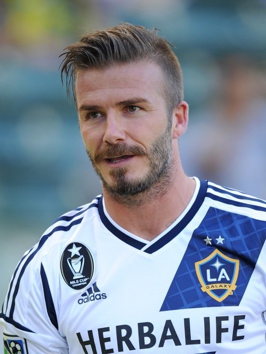 David Beckham Hairstyles 2013