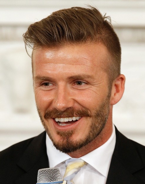 David Beckham Quiff Hairstyles 2012 - 2013