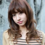 Asian shoulder length curly hairstyles 2013