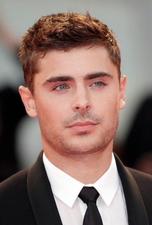 Zac Efron Hairstyle: Cool Short Messy Haircut for Men - Hairstyles ...