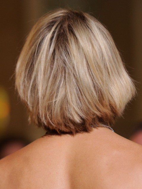 ... Bob Hairstyle /Getty Images Back View of Cameron Diaz Bob Hairstyle