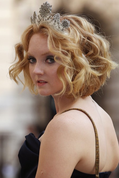 Short Wedding Hairstyles 2013: Lily Cole Romantic Short Curly Bob ...
