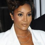 Vivica A Fox <i>bangs</i> Spiky Razor Hairstyle