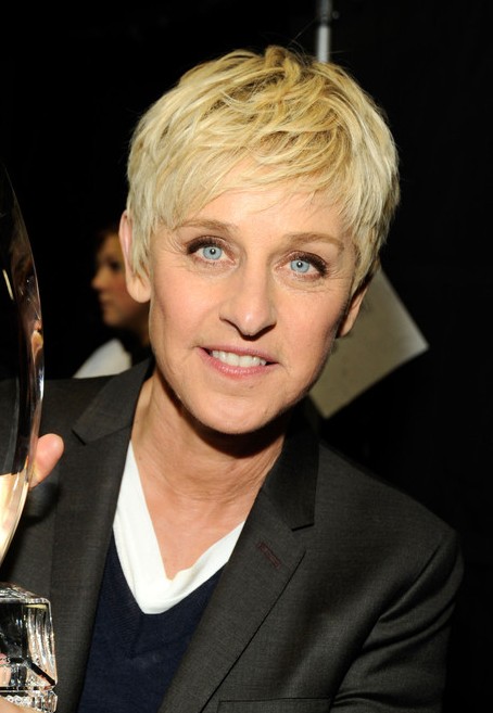 Ellen DeGeneres Short Haircut: Hairstyle for Busy Women Over 50