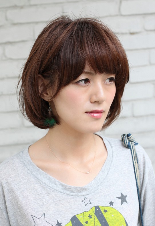 hair short asians hairstyle Bob