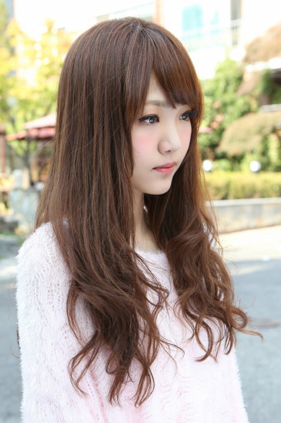 Long Hairstyle Korean