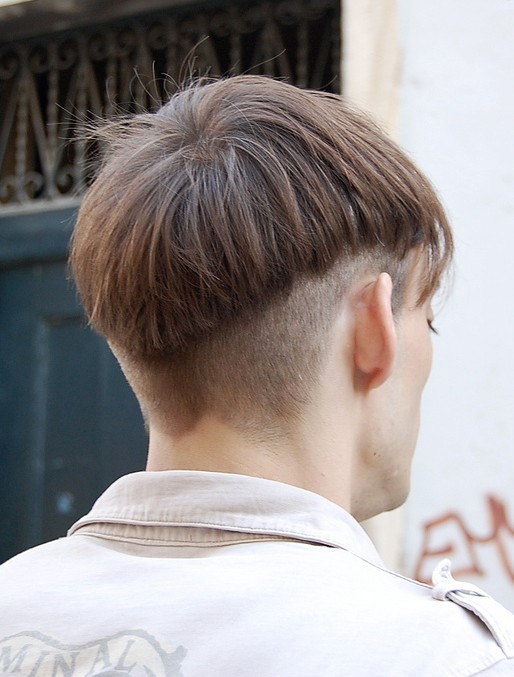 ... Mushroom Haircut for Men Side View of Cool Short Mushroom Haircut for