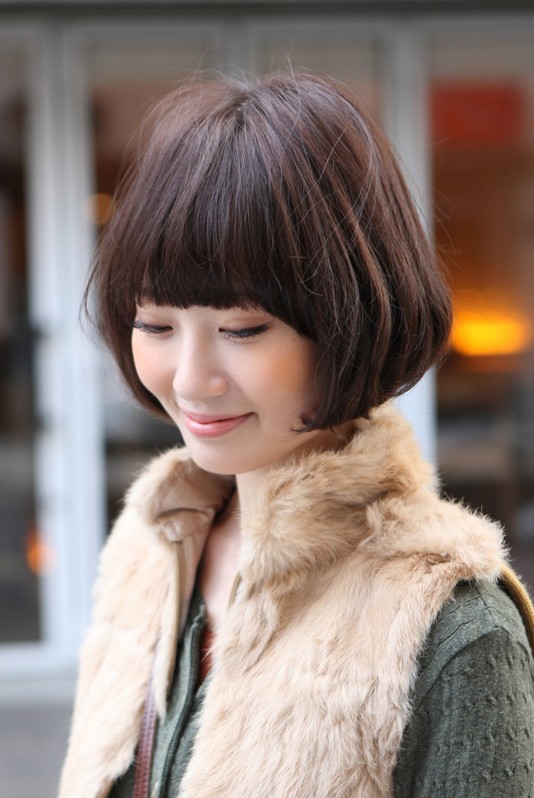 Asian Medium Hair With Bangs | newhairstylesformen2014.com