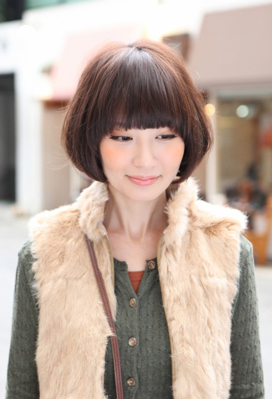 Cute Asian Bob Hairstyle: Asian Women Hairstyles 2013