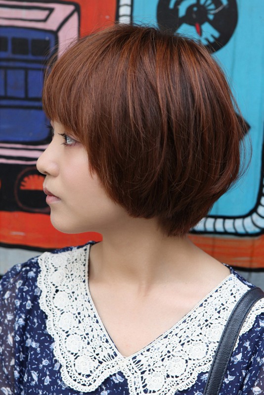 Cute Korean Bob Hairstyle – Perfect Summer Hairstyle for short hair