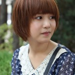 Cute Short Korean Bob Hairstyle- Asian Hairstyles 2013 - 2014