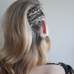 Faux Undercut Cornrow Comb-Over Braid - Trendy Braided Hairstyles for Summer