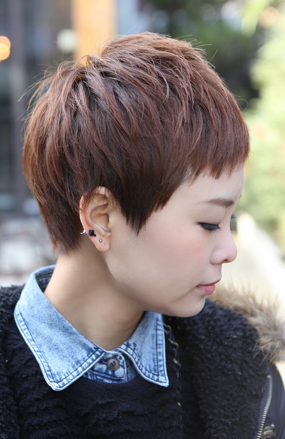 ... View of Short Layered Boyish Haircut for Women – Tokyo Hairstyles