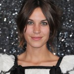 Alexa Chung Short Messy Bob Hairstyle