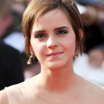 Emma Watson Short Pixie Haircut with Bangs