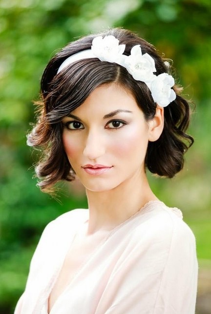 Wedding Hair Styles for Short Hair