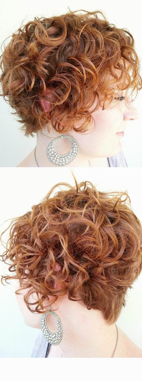 Best Quick Easy Curly Hairstyle For Short Hair 