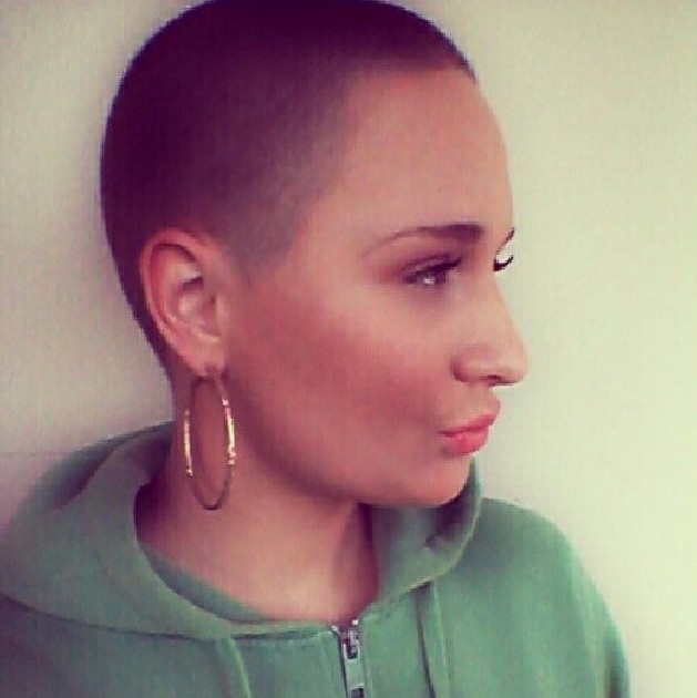 African American Short Buzz Cut for Women