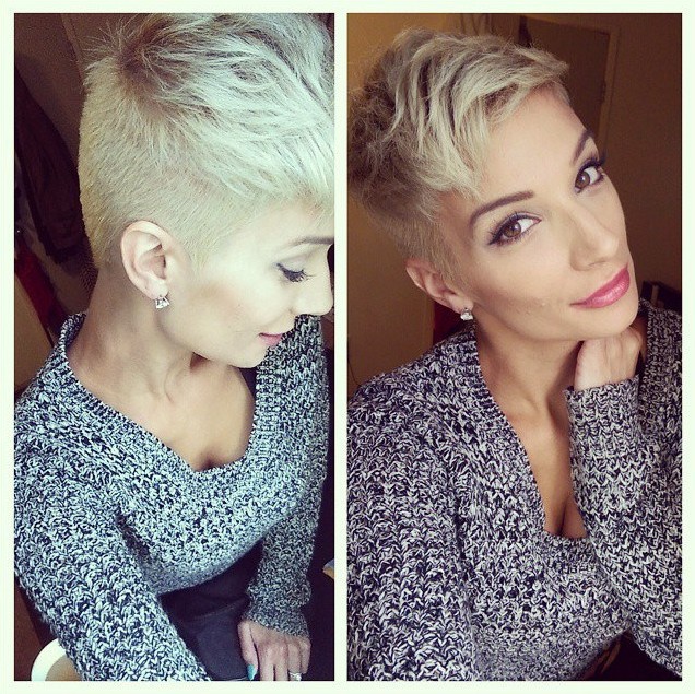 Messy Short Hairstyle for Women