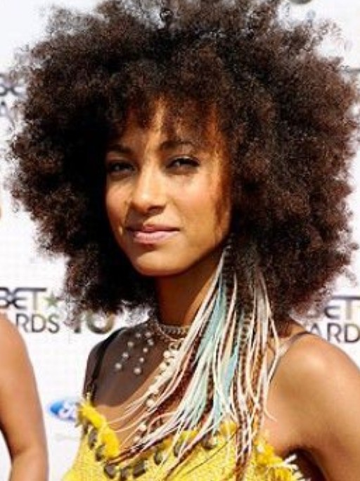 Most Popular Afro Curly Hairstyle for Women /Getty images