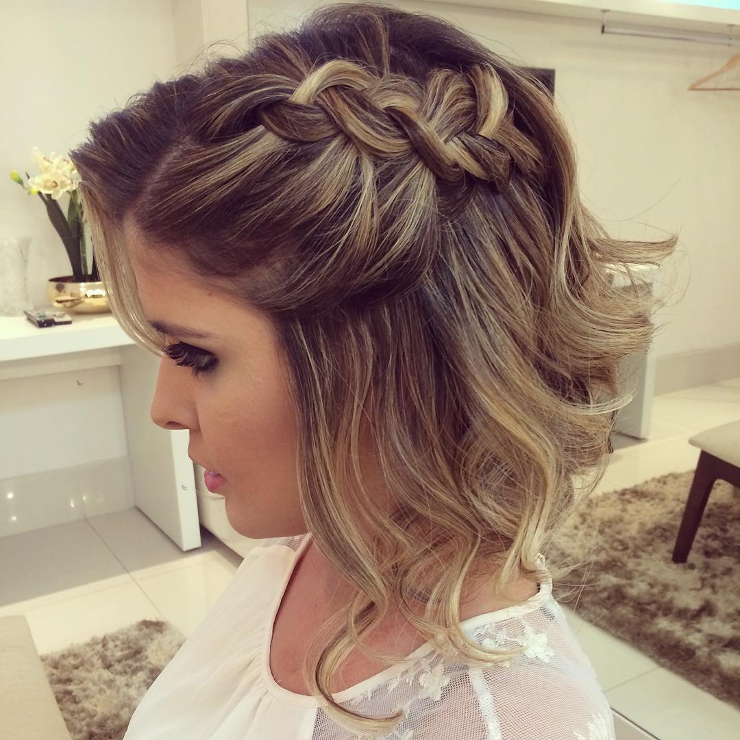 20 Hottest Prom Hairstyles For Short And Medium Hair 2019