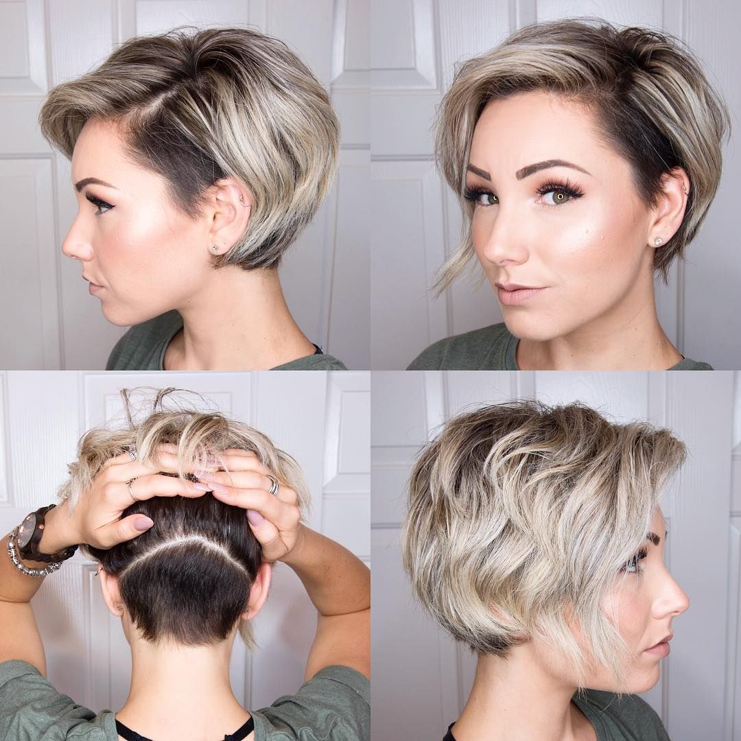 Hottest Short Hairstyles Short Haircuts Bobs Pixie Cool Colors 9548 Hot Sex Picture