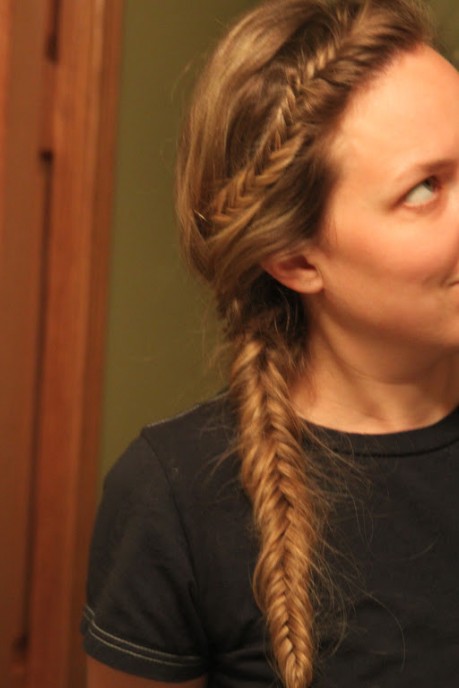 2013 Casual Fishtail French Braid for Women