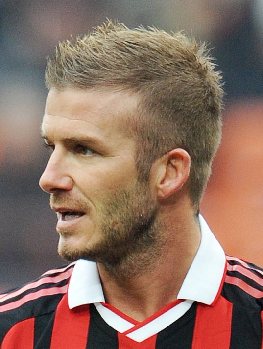 David Beckam Short Hair