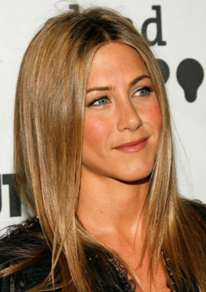 Jennifer Aniston long sleek hairstyle