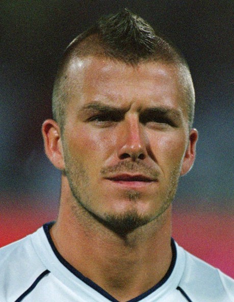 david beckham mohawk hairstyle