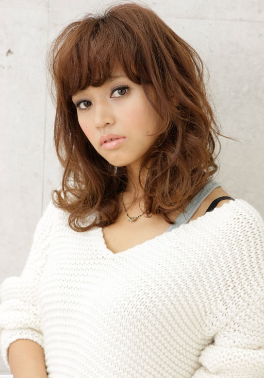 Curly Japanese hairstyle 2012 - Hairstyles Weekly