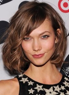 2014 Hairstyle with Side Swept Bangs