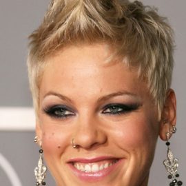 Trendy Short Faux Hawk Hairstyle for Female